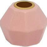 Miny Maljakot Ja Koriste-esineet-Kynttilänjalka 6,3 X 6,3 X 6,8 Cm Vaaleanpunainen