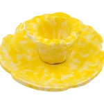 Miny Maljakot Ja Koriste-esineet-Kynttilänjalka Kukka Keltainen