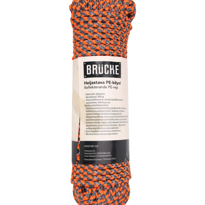 kysi-6-mm-x-20-m-pe-heijastava-dBdmmZwO-0.webp Brücke Kettingit, Köydet Ja Kuormansidonta-Köysi 6 Mm X 20 M, PE, Heijastava