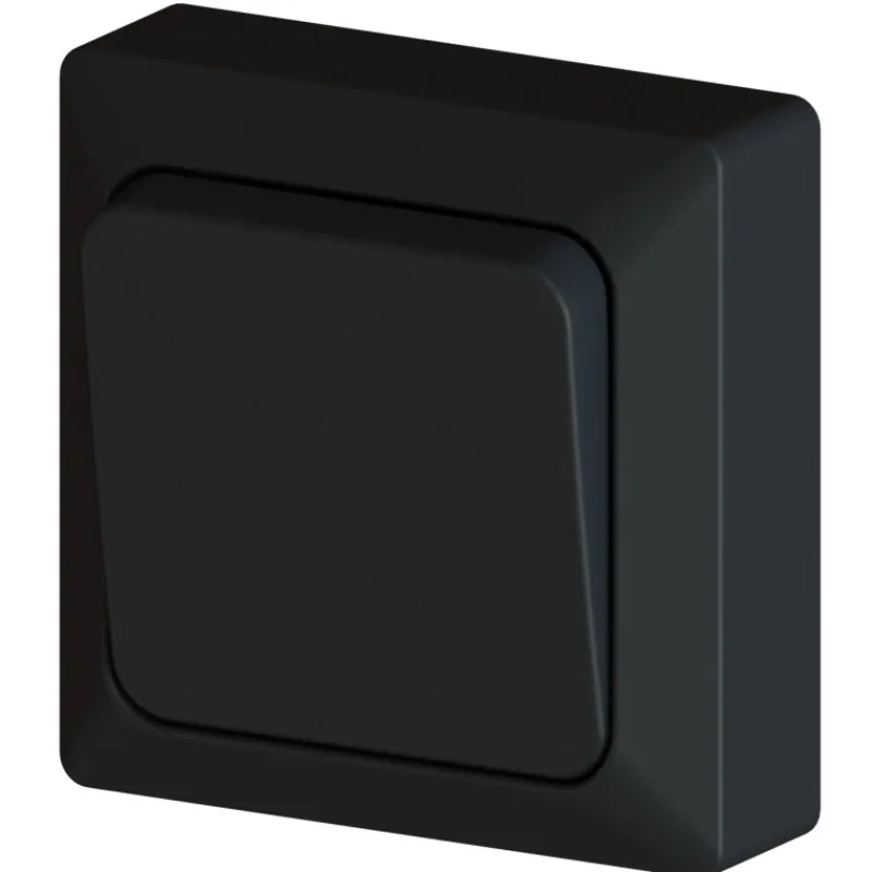 kytkin-16-pinta-musta-harju-hi-qUcSzOwh-0.webp Harju Hiili Sähköasennustarvikkeet-Kytkin 1/6 Pinta Musta