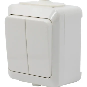 Egant Sähköasennustarvikkeet-Kytkin IP44 Pinta 2-osainen