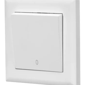 Egant Sähköasennustarvikkeet-Kytkin Fjord 1-osainen Valkoinen