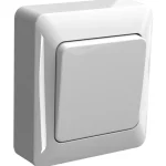 Egant Sähköasennustarvikkeet-Kytkin Pinta 1/6 Pikaliitos 16A/250V, IP20