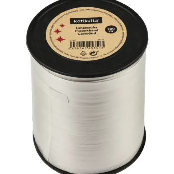 Kotikulta Lahjapaketointi-Lahjanauha 10 Mm X 200 M Hopea