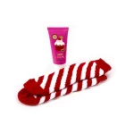 Simple Pleasures Kosmetiikkalahjapakkaukset^Lahjapakkaus Red And Golden Stars Pehmosukat