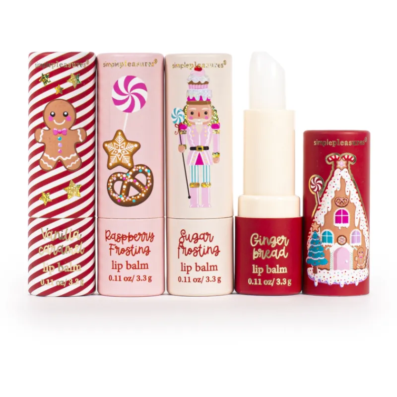 lahjapakkaus-simple-pleasures-RKUXANcU-0.webp Simple Pleasures Kosmetiikkalahjapakkaukset^Lahjapakkaus 4 X 3,3 G Snow Globe Huulirasvat