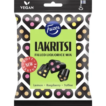 Fazer Karkit^Lakritsi 140 G Filled Liquorice Mix