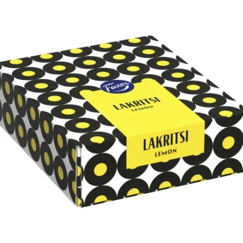 Fazer Karkit^Lakritsipatukka 30 Kpl 600g Lemon