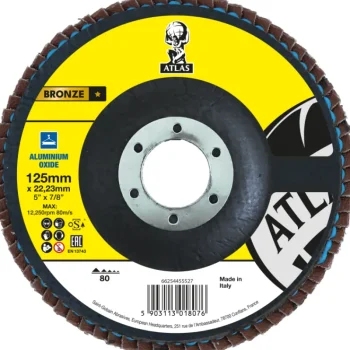 Atlas Sähkötyökalujen Tarvikkeet-Lamellilaikka 125x22 KX563 P80
