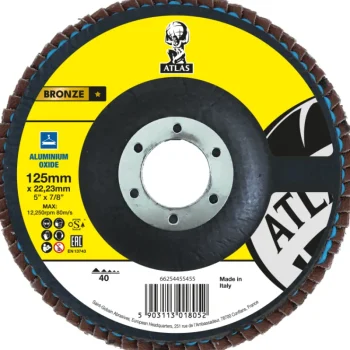 Atlas Sähkötyökalujen Tarvikkeet-Lamellilaikka 125x22 KX563 P40