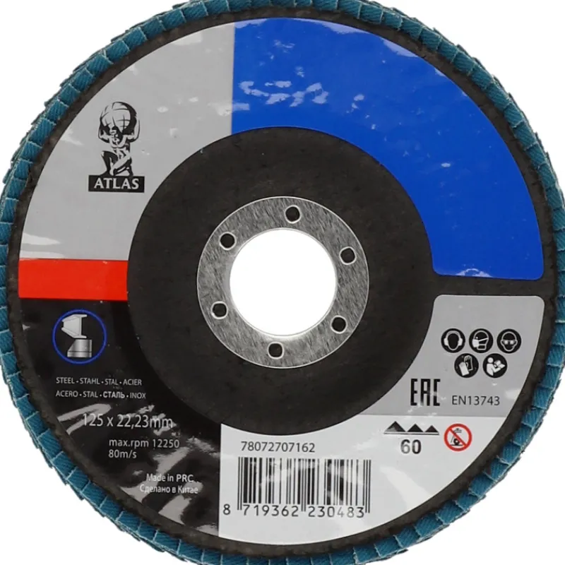 lamellilaikka-atlas-125x2223mm-lCseYOuM-0.webp Atlas Sähkötyökalujen Tarvikkeet-Lamellilaikka 125x22.23mm P60 Lasikuitutausta