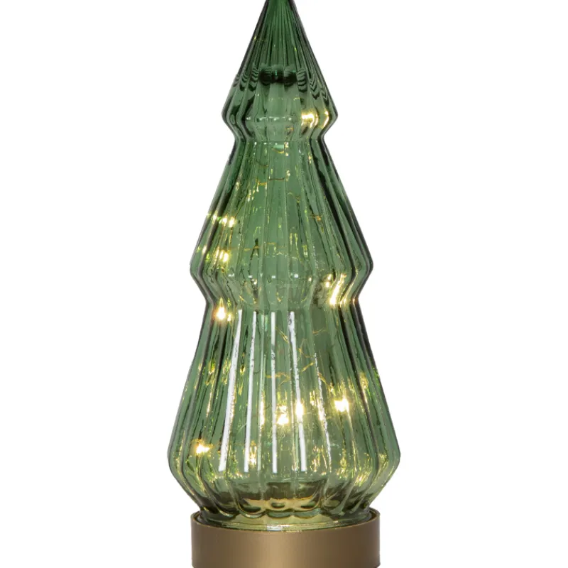 lasinen-pytkoriste-star-tradin-YReitGfA-0.webp Star Trading Koristevalot-Lasinen Pöytäkoriste VERDE 10 X 24 Cm Vihreä