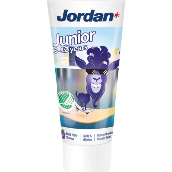 Jordan Suunhoitotuotteet Ja Tarvikkeet^Lasten Hammastahna 50 Ml Junior 6-12 Vuotta Mild Fruity