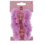 Miny Hiuskoristeet Ja Hiustenhoitovälineet^Lasten Hiusklipsi 2 Kpl Violetti