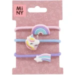 Miny Hiuskoristeet Ja Hiustenhoitovälineet^Lasten Hiuslenkki 3 Kpl Yksisarvinen