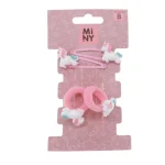 Miny Hiuskoristeet Ja Hiustenhoitovälineet^Lasten Hiuspinni 2 Kpl Ja Hiuslenkki 2 Kpl