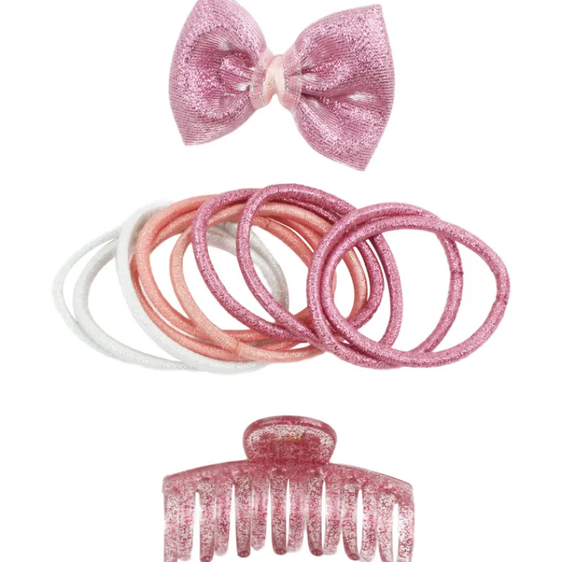 lasten-hiussetti-miny-hiuslenk-BkkDsDEN-0.webp Miny Hiuskoristeet Ja Hiustenhoitovälineet^Lasten Hiussetti Hiuslenkit + Rusetti + Hiusklipsi