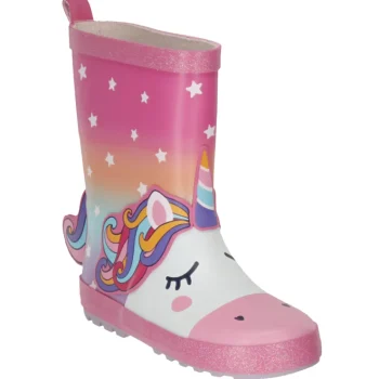 Future Tt Sport Lasten Kengät-Lasten Kumisaappaat Sebes Unicorn Pinkki