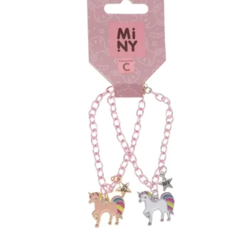 Miny Korut Ja Kellot^Lasten Rannekoru 2 Kpl Yksisarvinen Ystäväkoru BFF