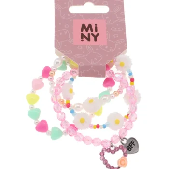 Miny Korut Ja Kellot^Lasten Rannekorusetti 4 Kpl Helmet