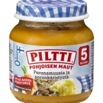 Piltti Lastenruoka-ateriat Ja Välipalat^Lastenateria 125 G Pohjoisen Maut Perunamuusia Ja Poronkäristystä 5 Kk