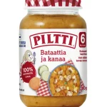 Piltti Lastenruoka-ateriat Ja Välipalat^Lastenateria 190 G Bataattia Ja Kanaa 6 Kk