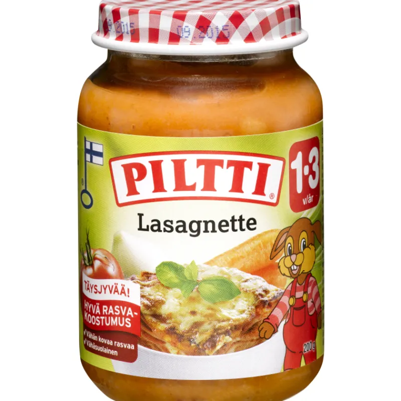 lastenateria-piltti-190-g-lasa-iDTOgNQk-0.webp Piltti Lastenruoka-ateriat Ja Välipalat^Lastenateria 190 G Lasagnette 1-3 V