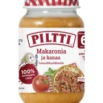 Piltti Lastenruoka-ateriat Ja Välipalat^Lastenateria 190 G Makaronia Ja Kanaa 6 Kk