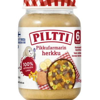Piltti Lastenruoka-ateriat Ja Välipalat^Lastenateria 190 G Pikkufarmarin Herkku 6 Kk