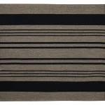 Kotikulta Kylpyhuone- Ja Saunatekstiilit-Laudeliina 45 X 50 Cm Beige/musta