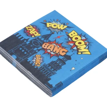 Let's Party Lasten Juhlat-Lautasliina 20 Kpl 33 Cm Supersankari