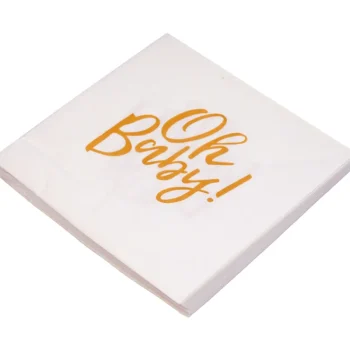 Let's Party Teemajuhlat-Lautasliina 20 Kpl 33 Cm Oh Baby