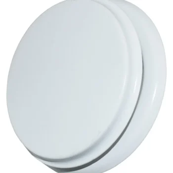 Harju LVI-Lautasventtiili 100 Valkoinen