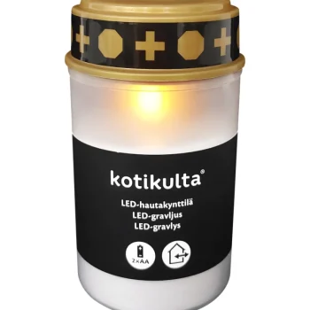 Kotikulta Koristevalot-LED-hautakynttilä