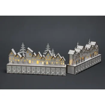 Kotikulta Koristevalot-LED-joulukalenteri Kaupunki