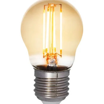 Airam Lamput-LED-koristelamppu AMBER Antiikki 4,5W 360lm E27 2200K Kirkas