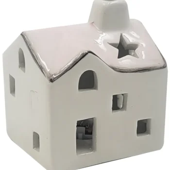 Miny Sesonkikoristeet-LED-koristetalo 7,2 Cm Valkoinen