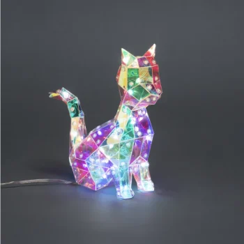 Kotikulta Koristevalot-LED-koristevalo Kissa 19,5 Cm