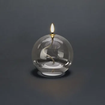 Kotikulta Koristevalot-LED-kynttilä Lasipallo 12 Cm