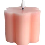 Miny Kynttilänjalat Ja Kynttilät-LED-kynttilä 10 Cm Pinkki