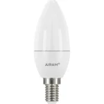 Airam Lamput-LED-kynttilälamppu, Opaali, 4,9 W E14 470 Lm