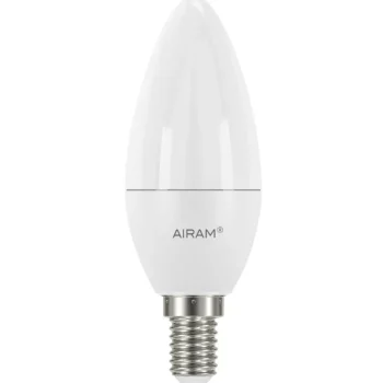 Airam Lamput-LED-kynttilälamppu, Opaali 7,2 W E14 806 Lm