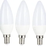 Energy+ Lamput-LED-lamppu 470 Lm C35 E14 3 Kpl