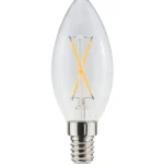 Airam Lamput-LED-lamppu DECFG C35 822 90lm E14 FIL