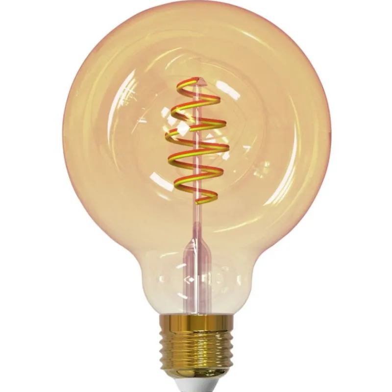 led-lamppu-smart-globe-95-55-w-PCTybKIH-0.webp Airam Lamput-LED-lamppu Smart Globe 95 5,5 W Kirkas, Amber E27, 350 Lm, 1800-3000K