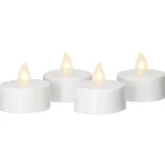 Kotikulta Koristevalot-LED-lämpökynttilä 4 Kpl