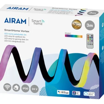 Airam Sisävalaisimet-LED-nauha Smarthome Vortex