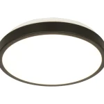 Scan Lamps Sisävalaisimet-LED-plafondi Anillo, Musta