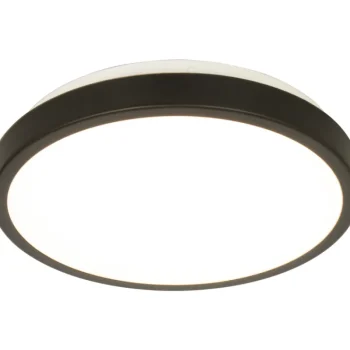 Scan Lamps Sisävalaisimet-LED-plafondi Anillo, Musta