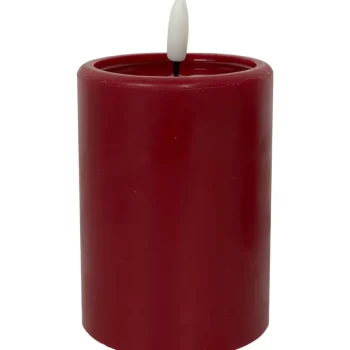 Kotikulta Koristevalot-LED-pöytäkynttilä 10 Cm Punainen